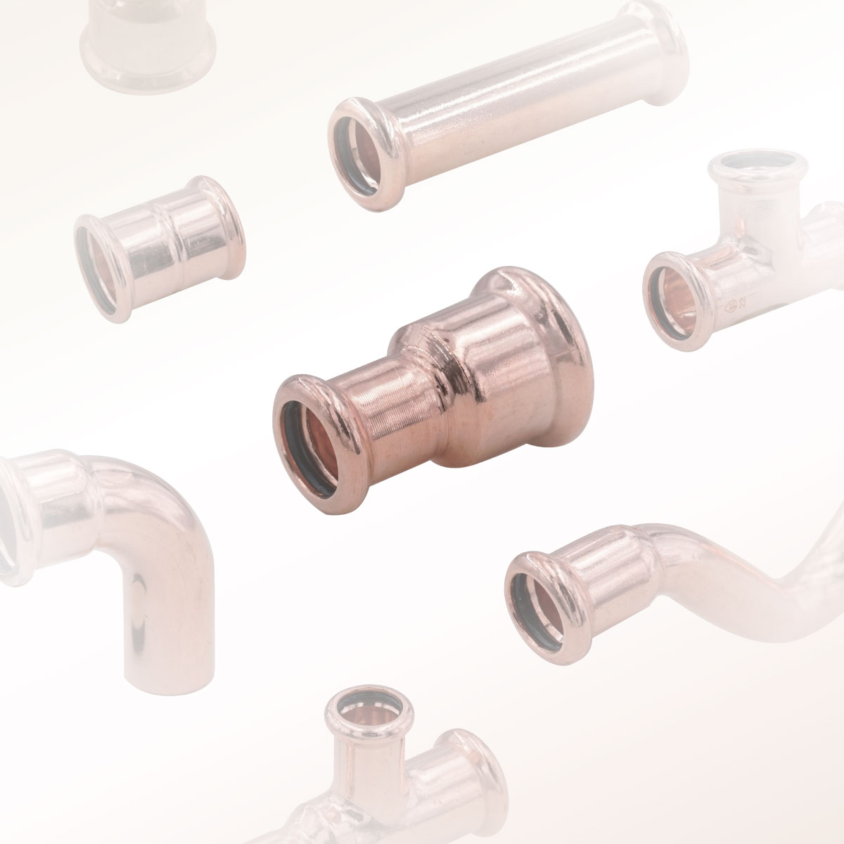Copper Press Fitting For Water